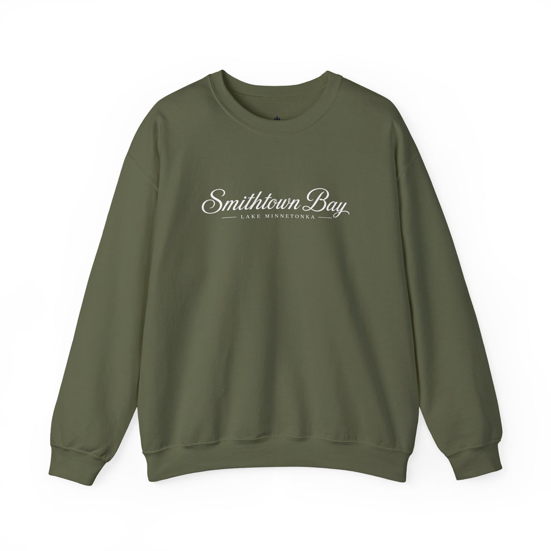 Smithtown Bay Script Crewneck Sweatshirt - Lake Minnetonka Pullover