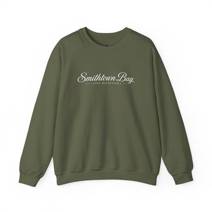 Smithtown Bay Script Crewneck Sweatshirt - Lake Minnetonka Pullover