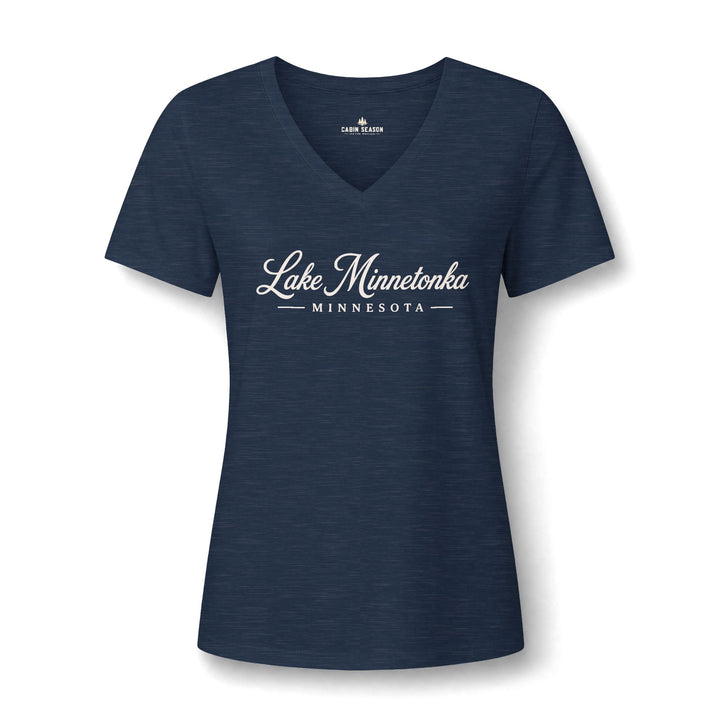 Lake Minnetonka V-Neck Tee — &