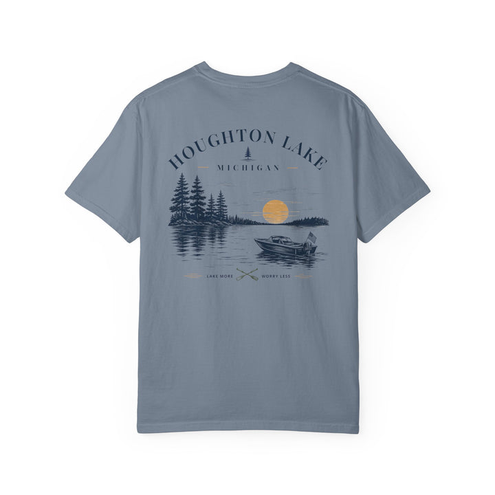 Houghton Lake Michigan Vintage Tee