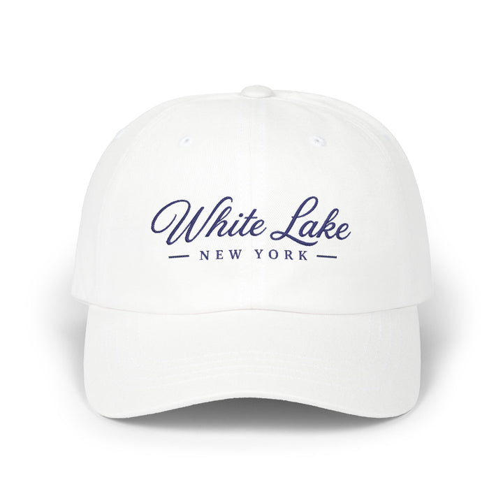 White Lake New York Embroidered Hat