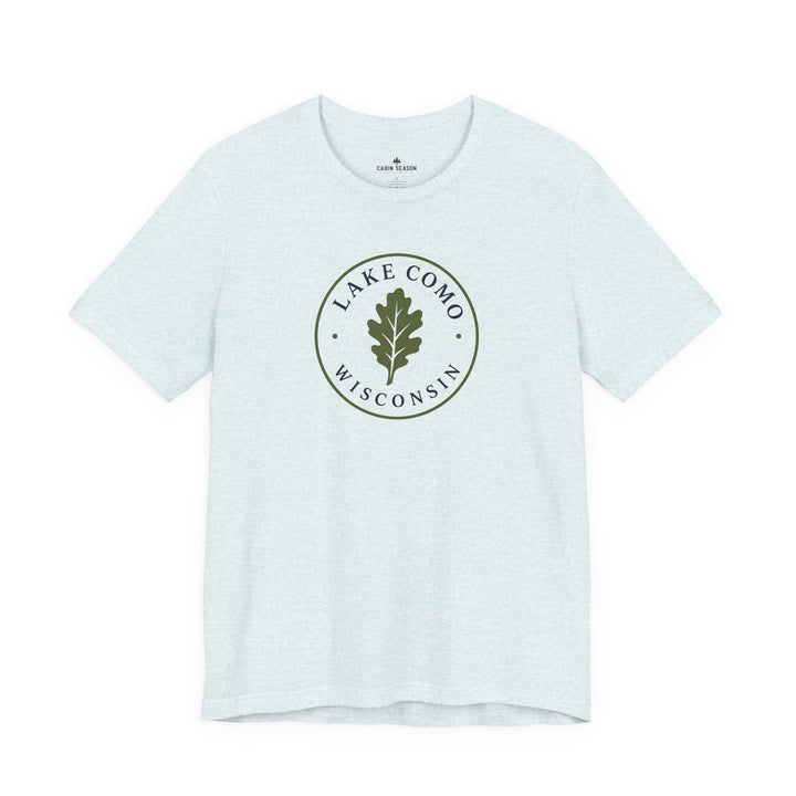 Lake Como Wisconsin Oak Leaf Tee