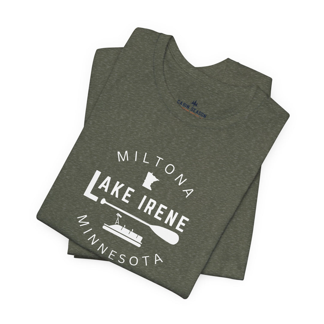 Lake Irene Minnesota - Pontoon Tee