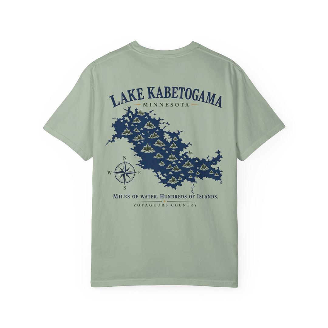 Lake Kabetogama Tee — "Miles of Water, Hundreds of Islands" Voyager National Park Shirt