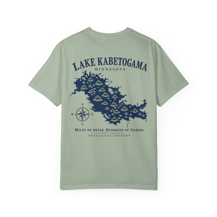 Lake Kabetogama Tee — "Miles of Water, Hundreds of Islands" Voyager National Park Shirt