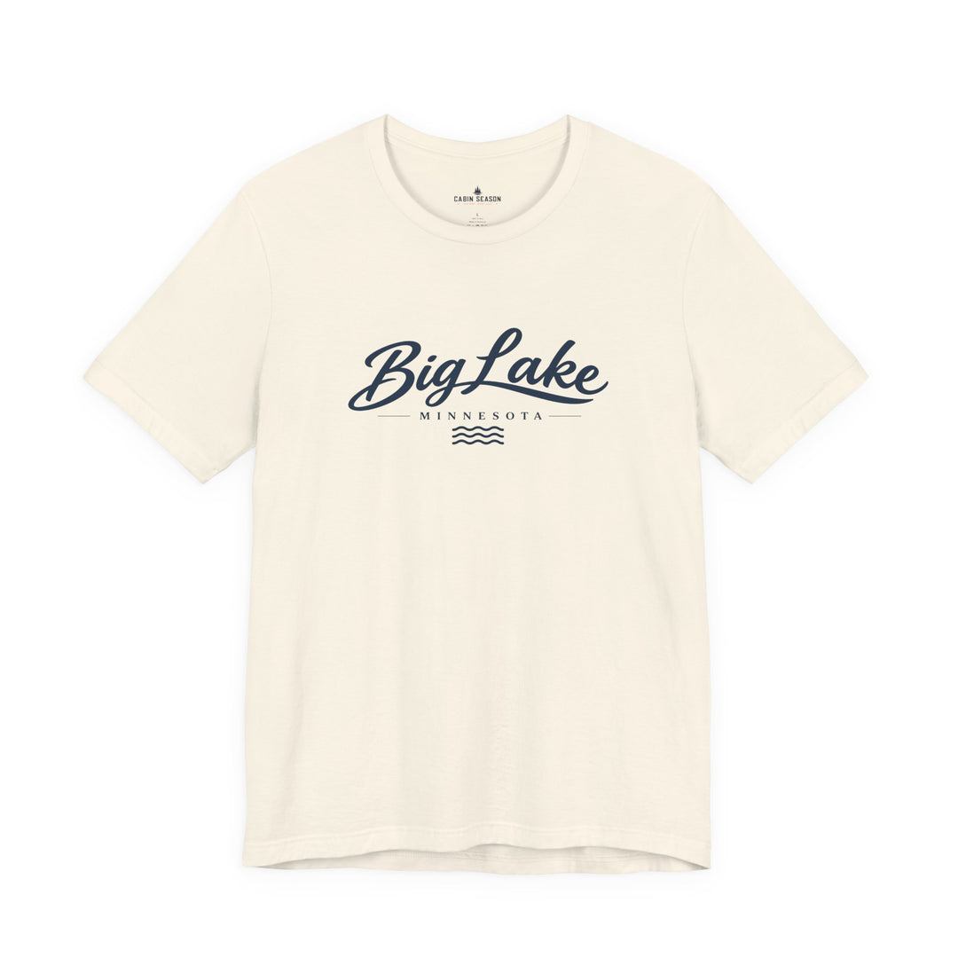 Big Lake Minnesota T-Shirt - Big Lake Script Tee