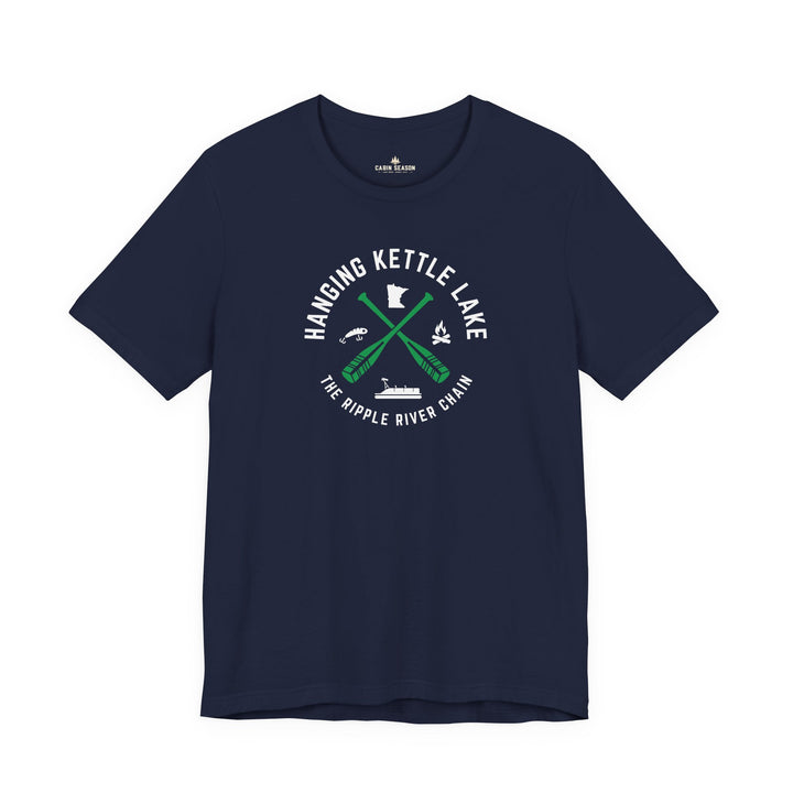 Hanging Kettle Lake - Ripple River Chain Tee