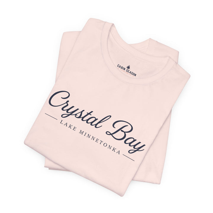 Crystal Bay Lake Minnetonka Tee - Lake Minnetonka Script T‑Shirt