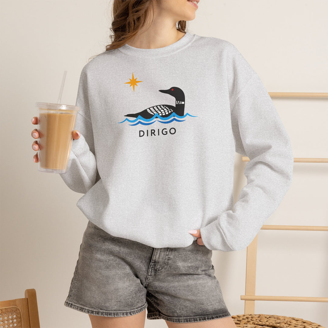 Maine Dirigo Loon Crewneck Sweatshirt