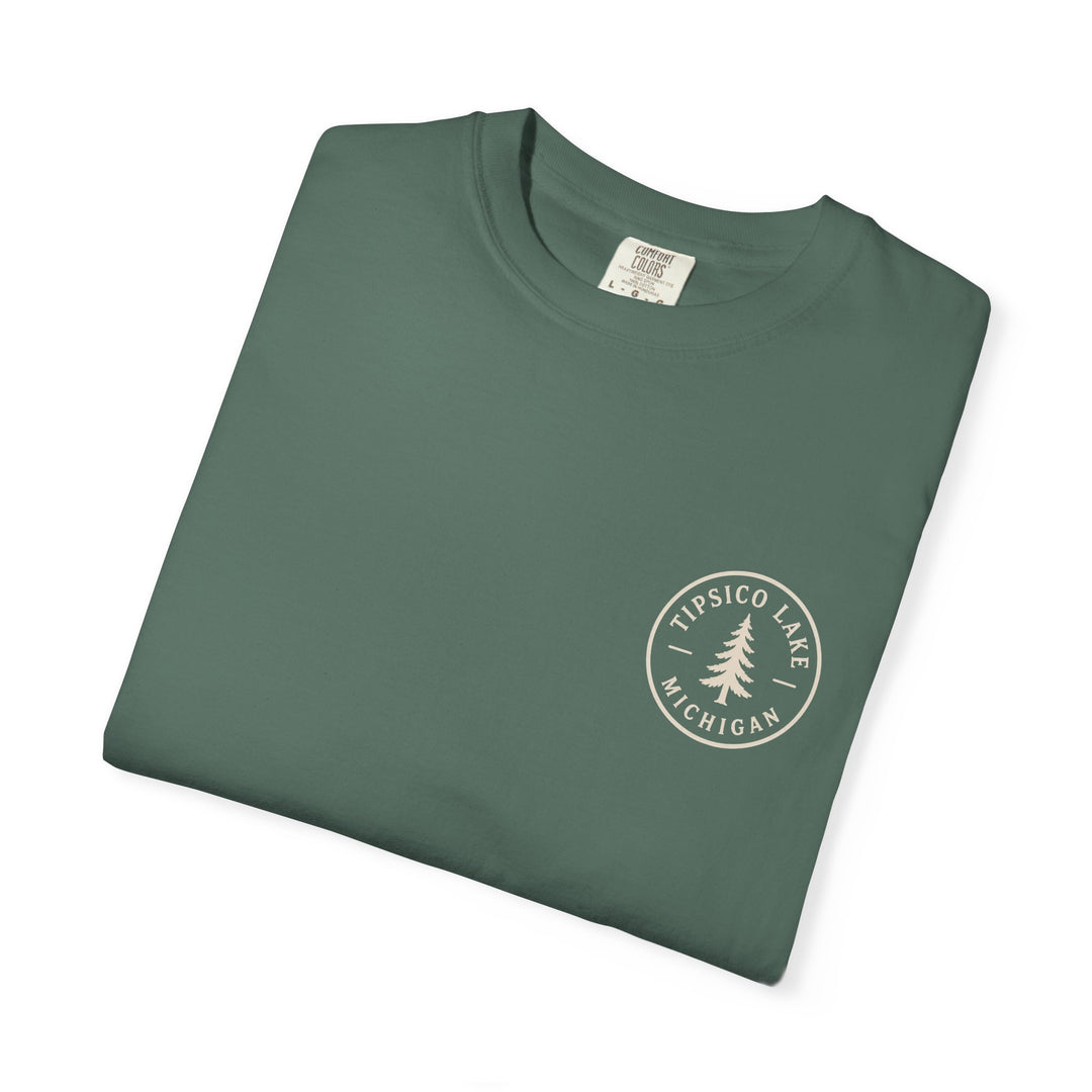 Tipsico Lake Tee — Michigan Lakeside Cabin Vintage Graphic Tee
