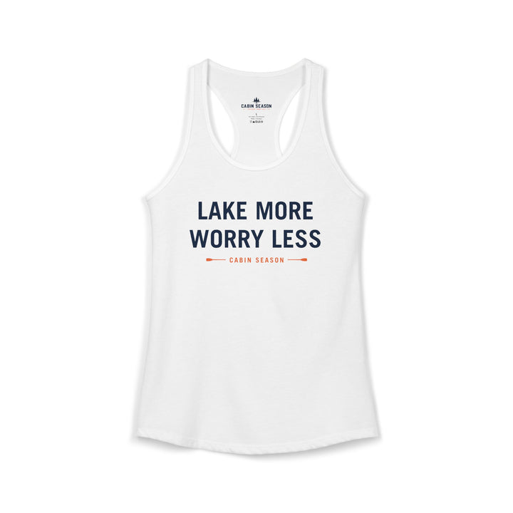 Lake More Worry Less Women&
