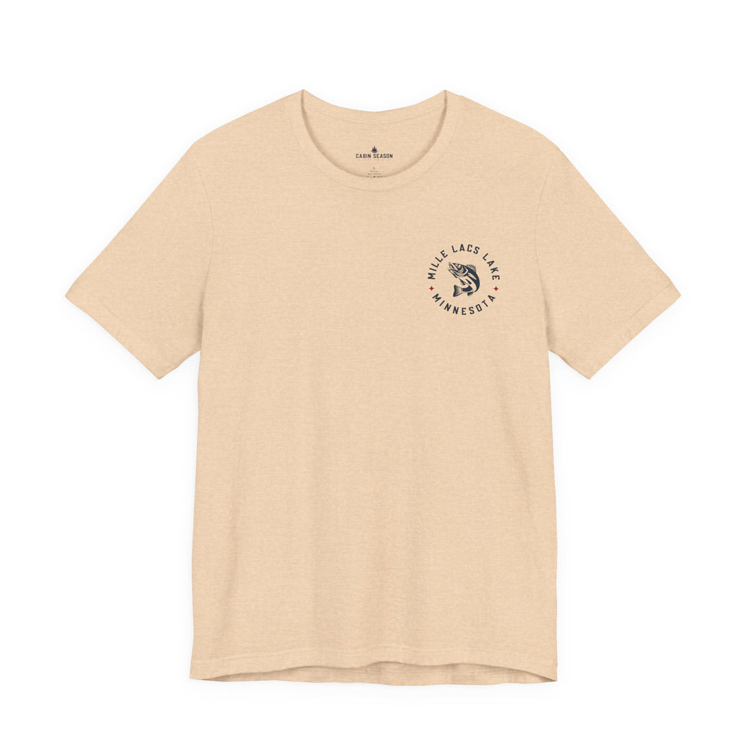 Mille Lacs Lake - Big Water Big Stories Tee