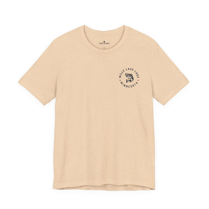 Mille Lacs Lake - Big Water Big Stories Tee