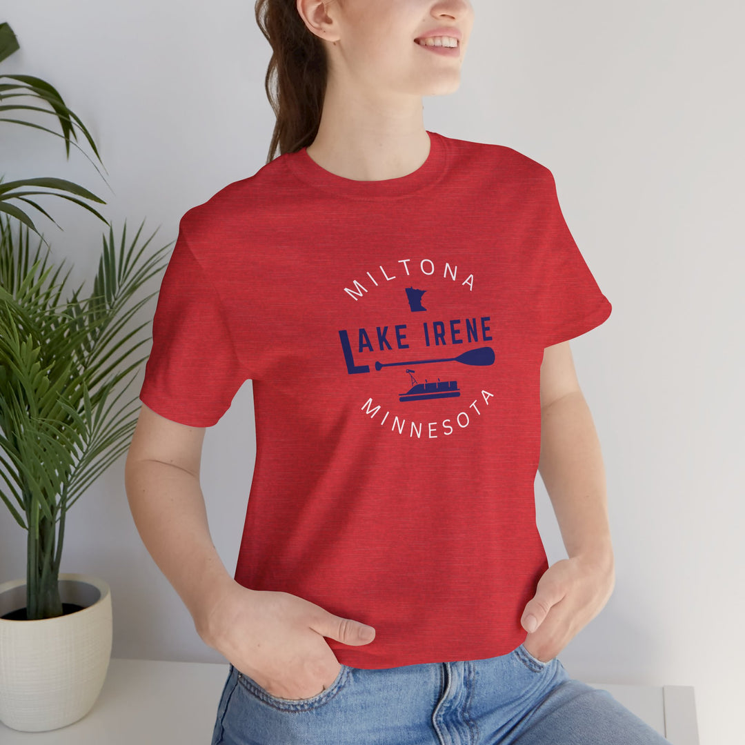 Lake Irene Minnesota - Pontoon Tee