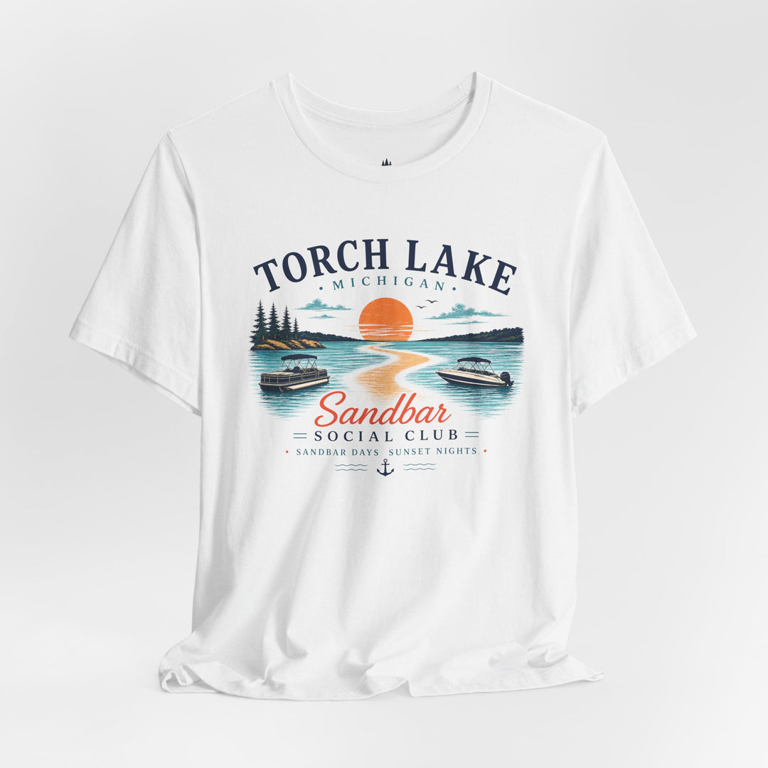 Torch Lake Sandbar Social Club T-Shirt