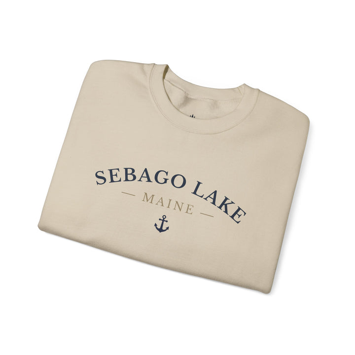 Sebago Lake Maine Crewneck Sweatshirt