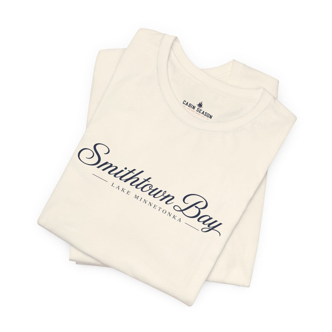 Smithtown Bay Script Tee - Lake Minnetonka Short Sleeve T-Shirt