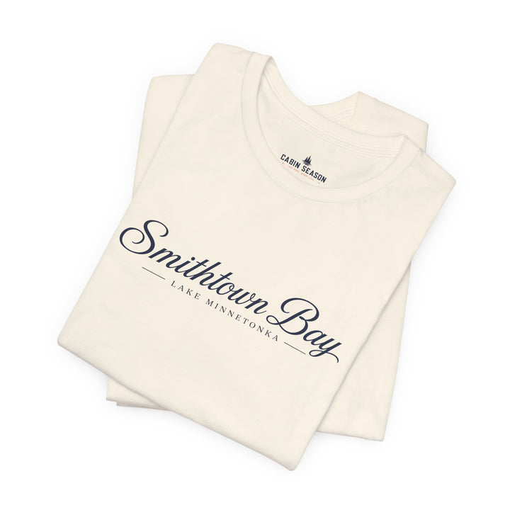 Smithtown Bay Script Tee - Lake Minnetonka Short Sleeve T-Shirt