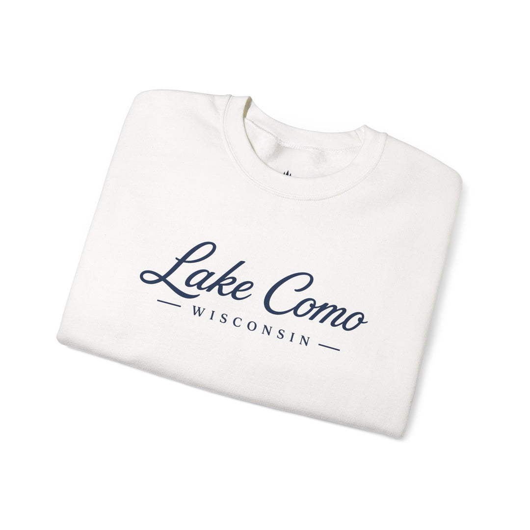 Lake Como Wisconsin Crewneck Sweatshirt