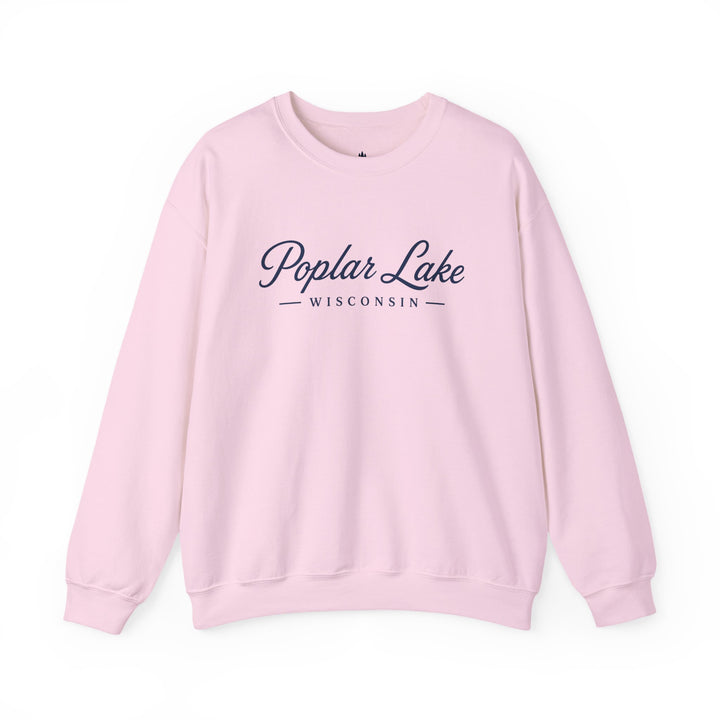 Poplar Lake Wisconsin Crewneck Sweatshirt