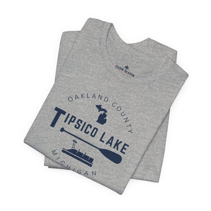 Tipsico Lake Tee — Oakland County Michigan Lake Shirt