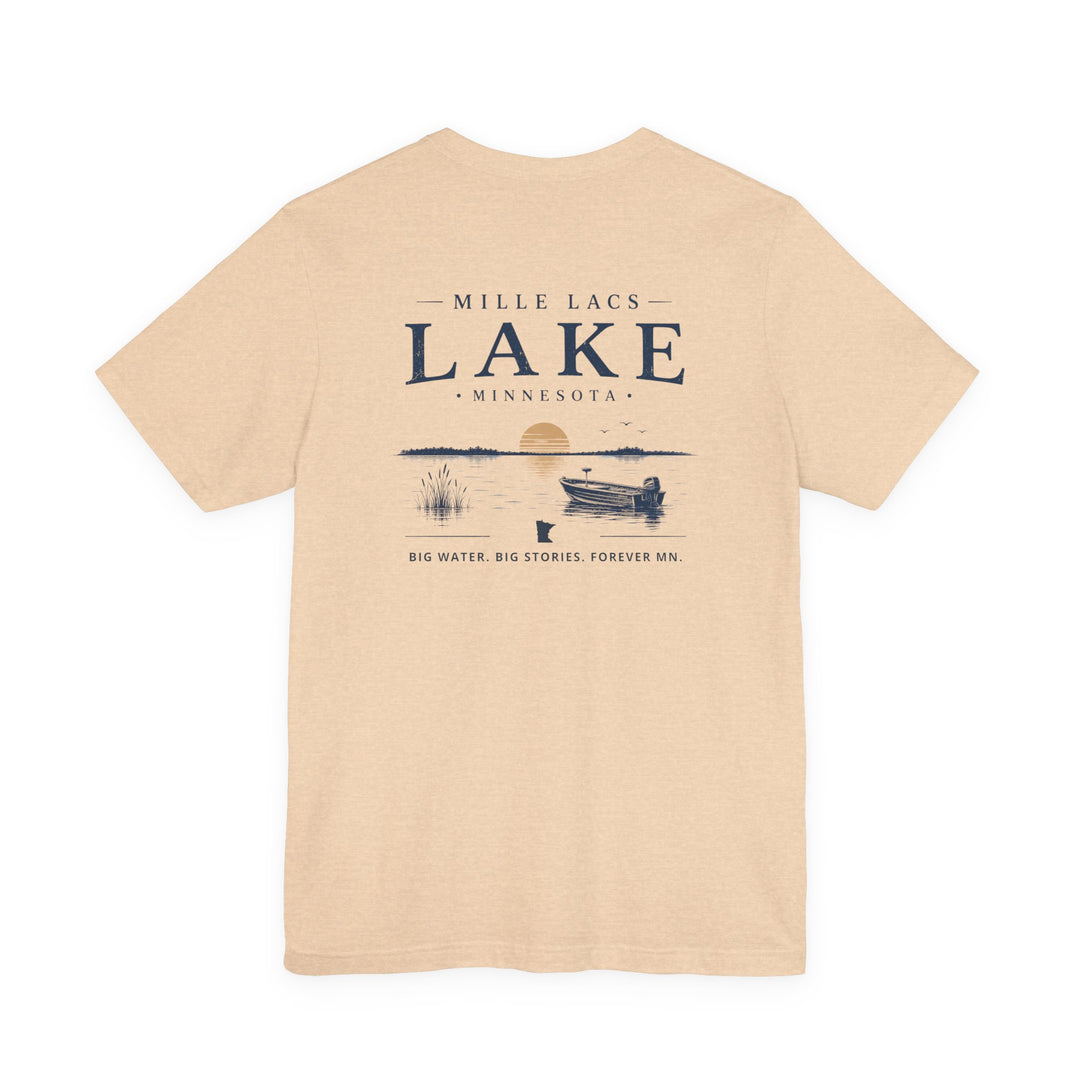 Mille Lacs Lake - Big Water Big Stories Tee