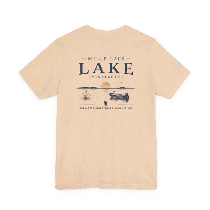 Mille Lacs Lake - Big Water Big Stories Tee