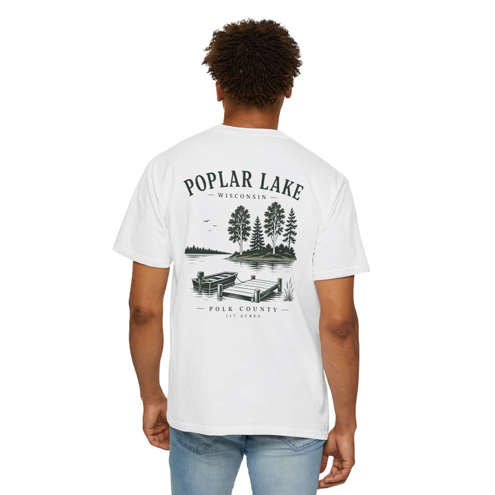 Poplar Lake T-Shirt — Scenic Wisconsin Lake Graphic Tee
