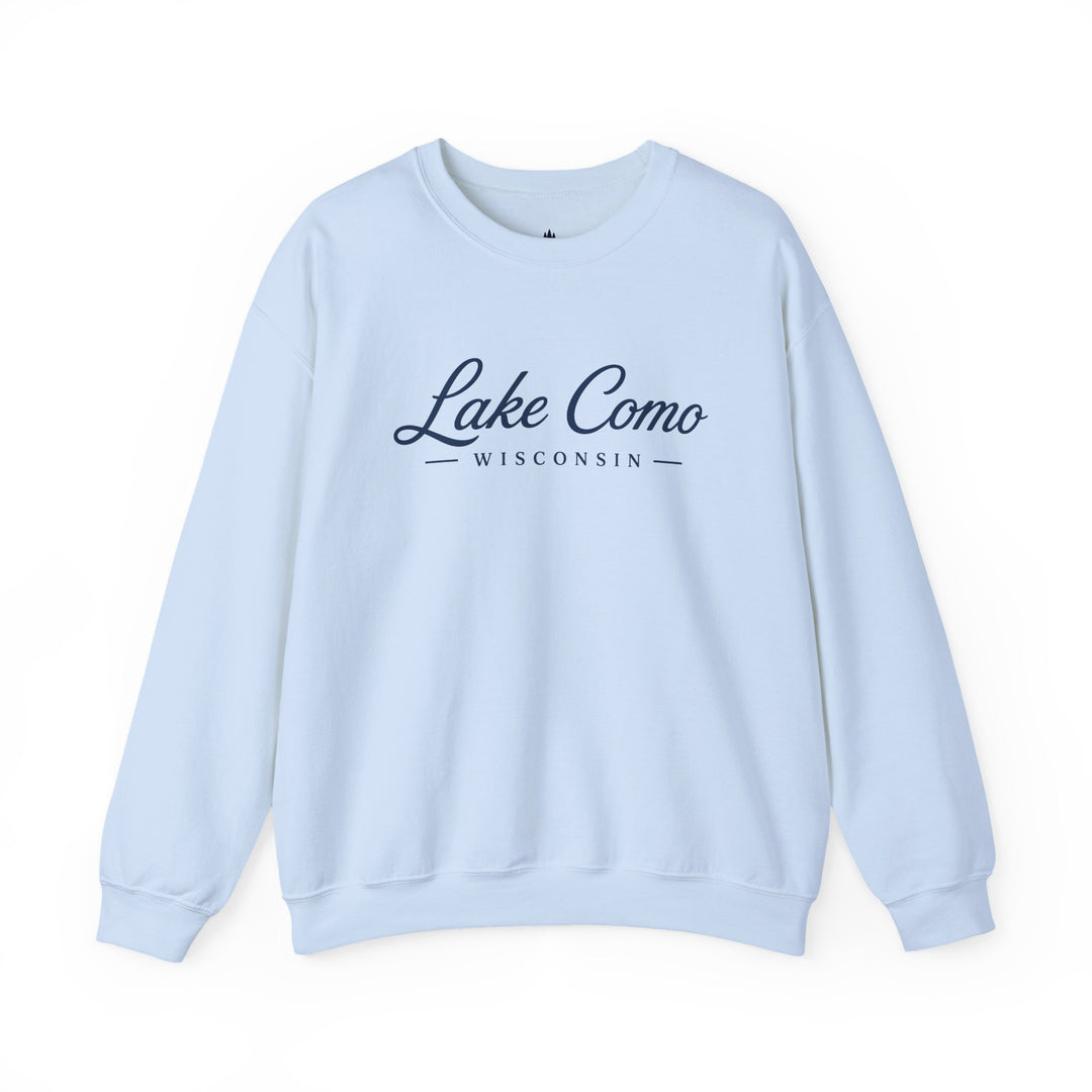 Lake Como Wisconsin Crewneck Sweatshirt