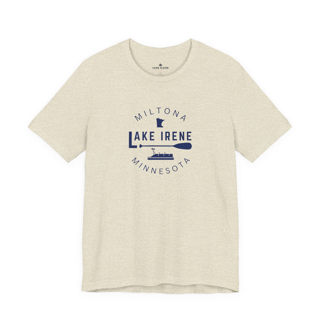 Lake Irene Minnesota - Pontoon Tee