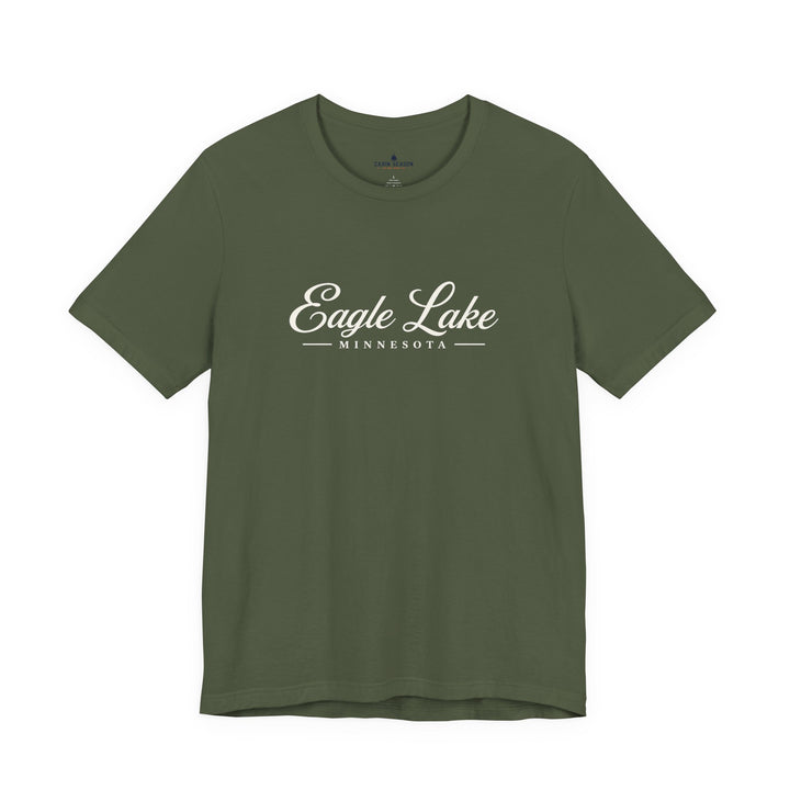 Eagle Lake Minnesota Script Tee