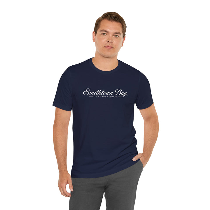 Smithtown Bay Script Tee - Lake Minnetonka Short Sleeve T-Shirt