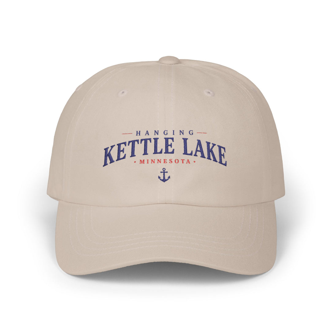 Hanging Kettle Lake Minnesota Hat - Light Embroidered Anchor Hat