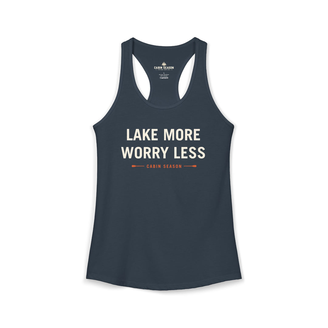 Lake More Worry Less Women&