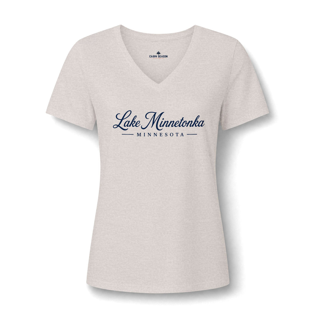 Lake Minnetonka V-Neck Tee — &