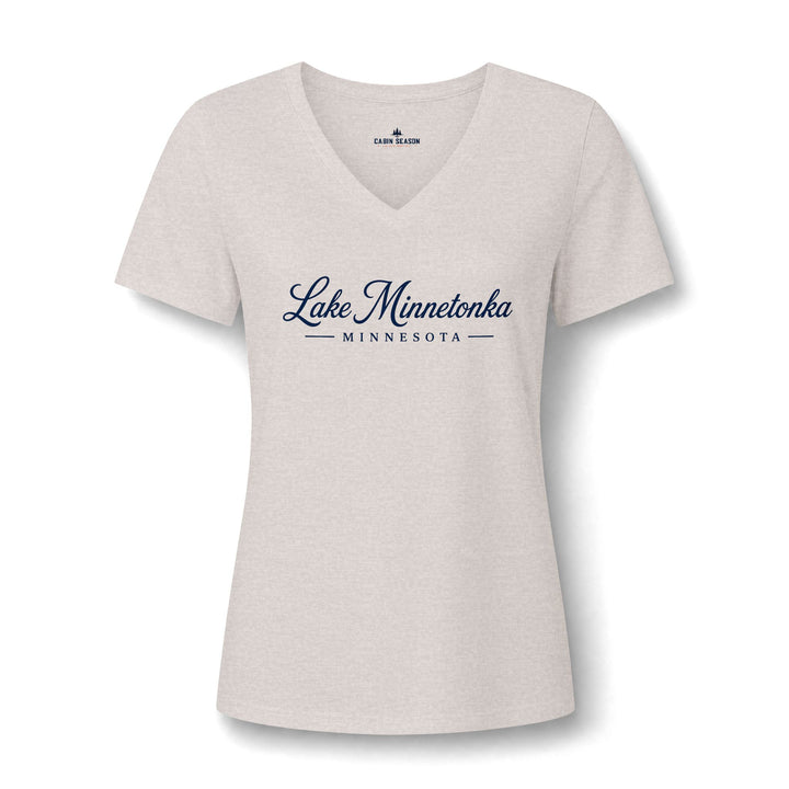 Lake Minnetonka V-Neck Tee — &