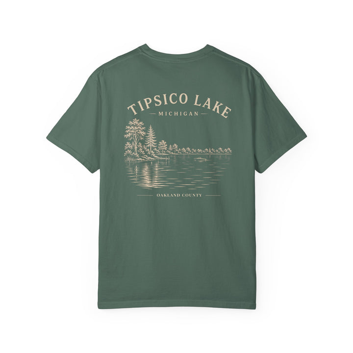 Tipsico Lake Tee — Michigan Lakeside Cabin Vintage Graphic Tee