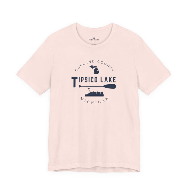 Tipsico Lake Tee — Oakland County Michigan Lake Shirt