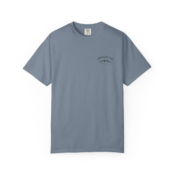 Ambajejus Lake Scenic T-Shirt — Maine Lake Cabin Tee