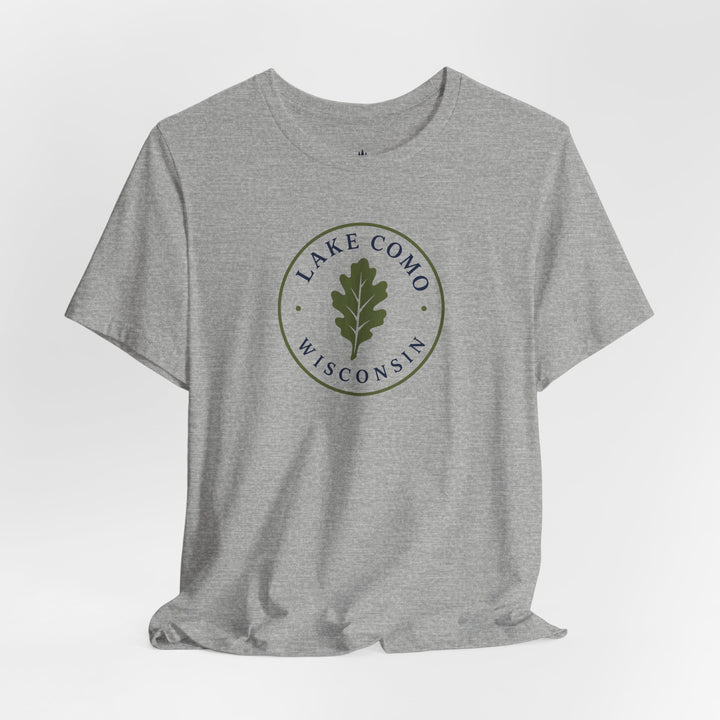 Lake Como Wisconsin Oak Leaf Tee