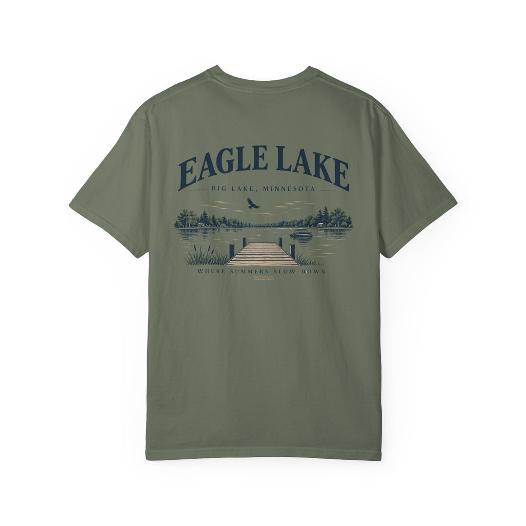 Eagle Lake T-Shirt - Vintage Lakeside Graphic (Eagle Lake - Big Lake, MN)