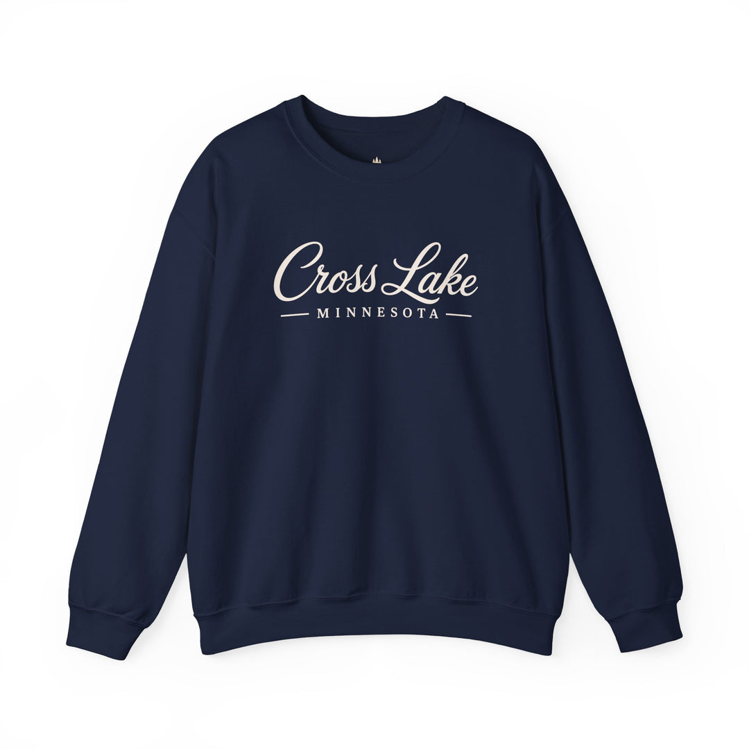 Cross Lake Minnesota Crewneck Sweatshirt