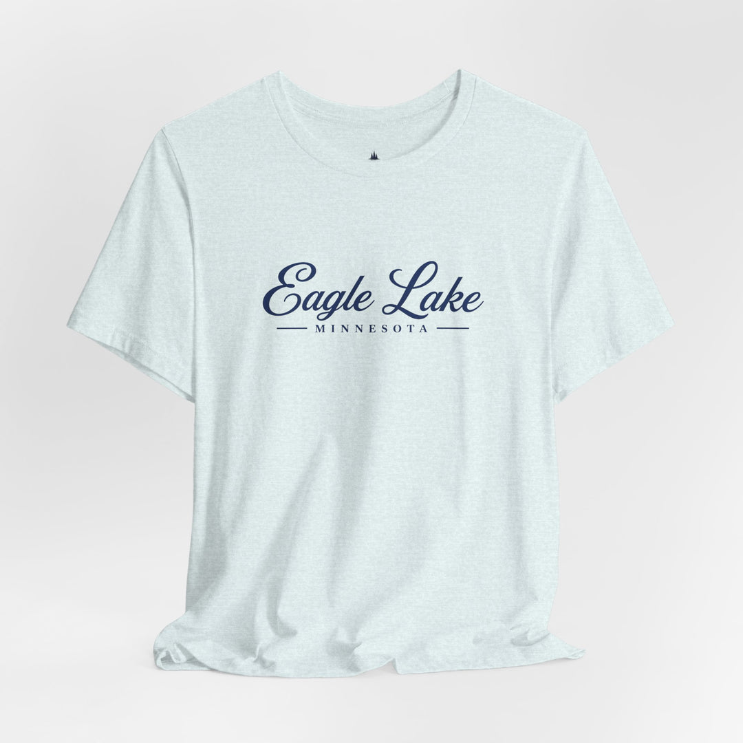Eagle Lake Minnesota Script Tee