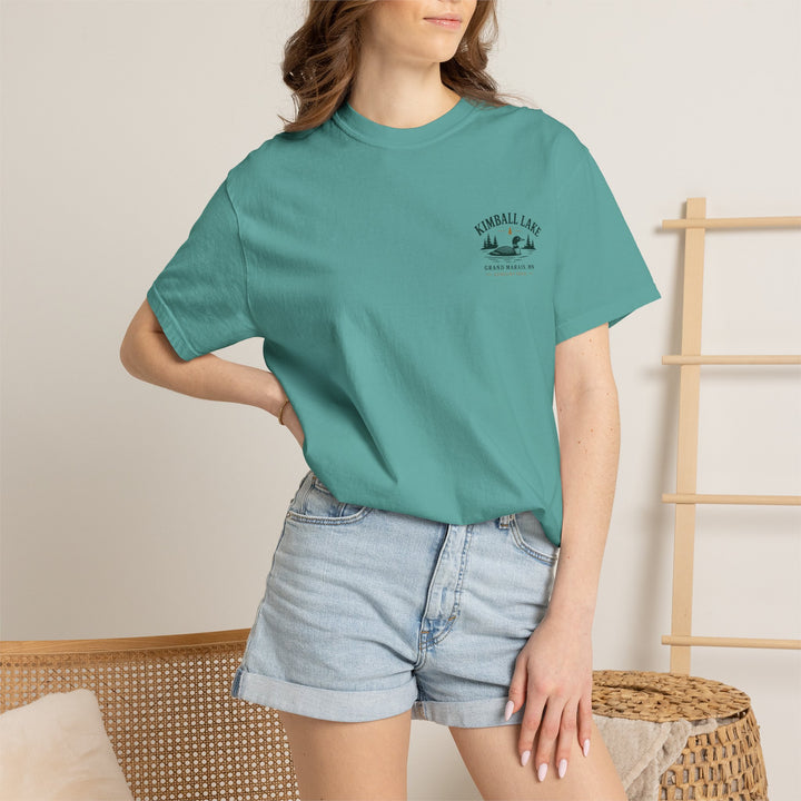 Kimball Lake T‑Shirt — Gunflint Trail Minnesota Lake Tee