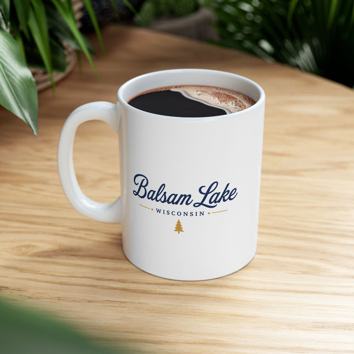 Balsam Lake Script Mug (11oz &amp; 15oz)