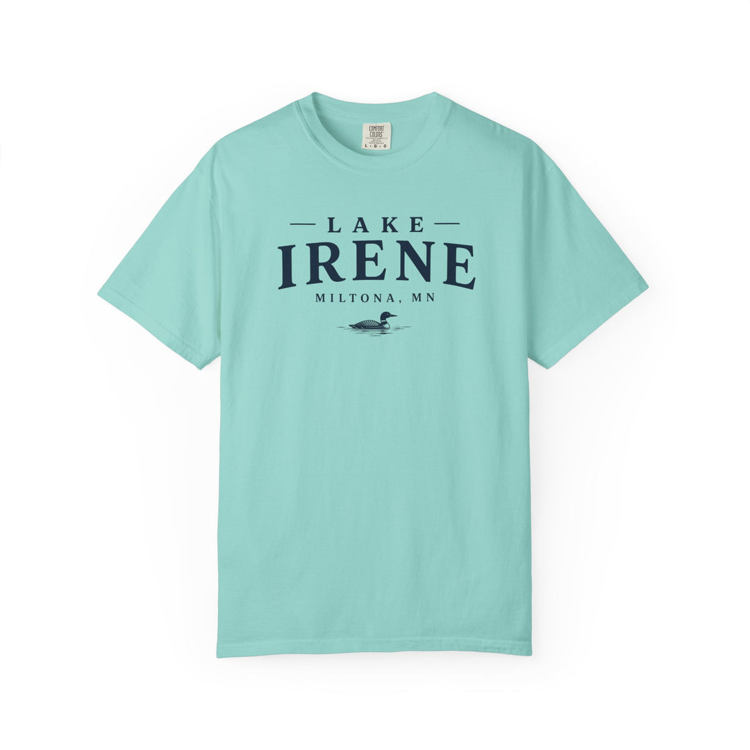 Lake Irene T-Shirt — Miltona MN Lake Tee with Loon Graphic