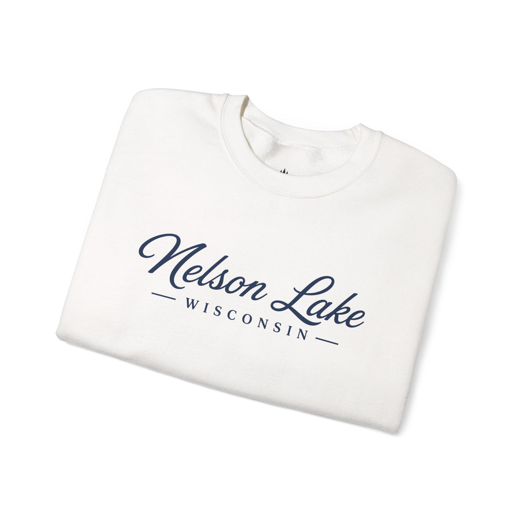 Nelson Lake Wisconsin Crewneck Sweatshirt