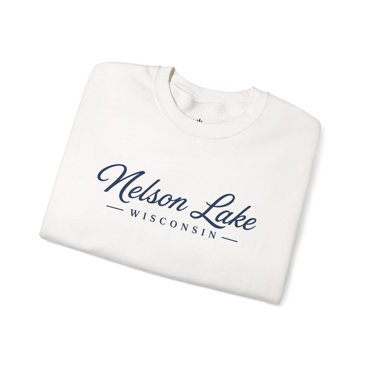 Nelson Lake Wisconsin Crewneck Sweatshirt