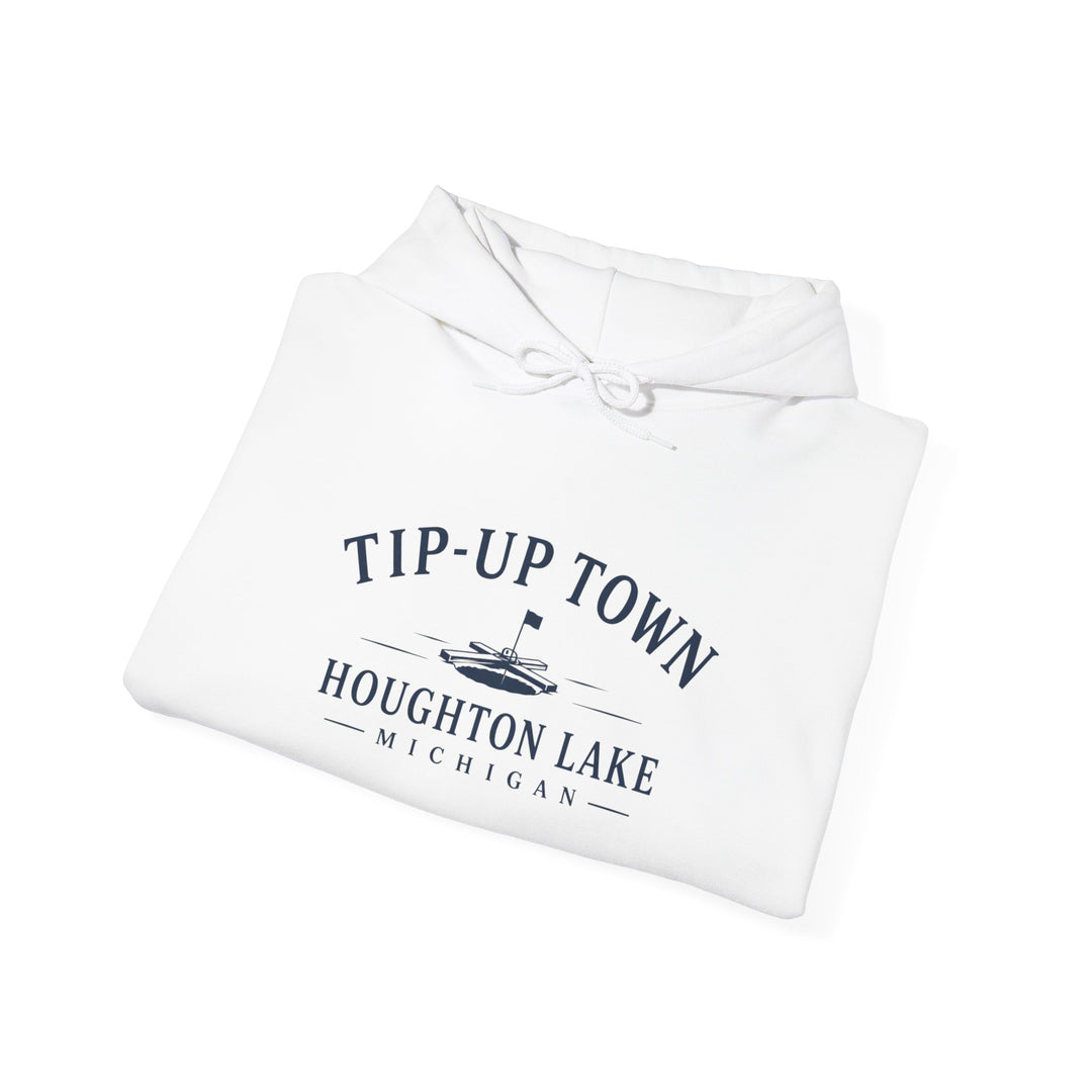 Tip-Up Town Houghton Lake Hoodie – Ice Fishing Sweatshirt