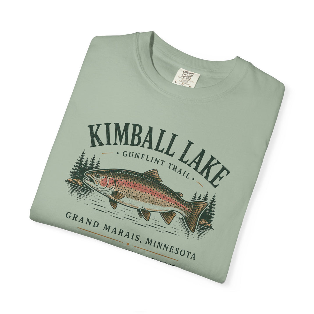 Kimball Lake T‑Shirt — Trout Fishing Minnesota Lake Tee